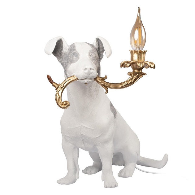 Настольная лампа Loft IT Dog 10312 Grey Фото № 