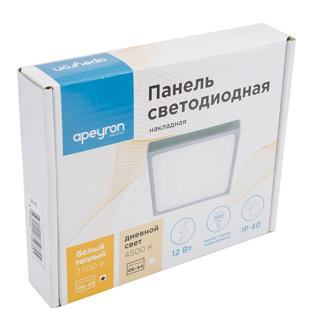Светодиодная панель Apeyron 06-43 Фото № 4