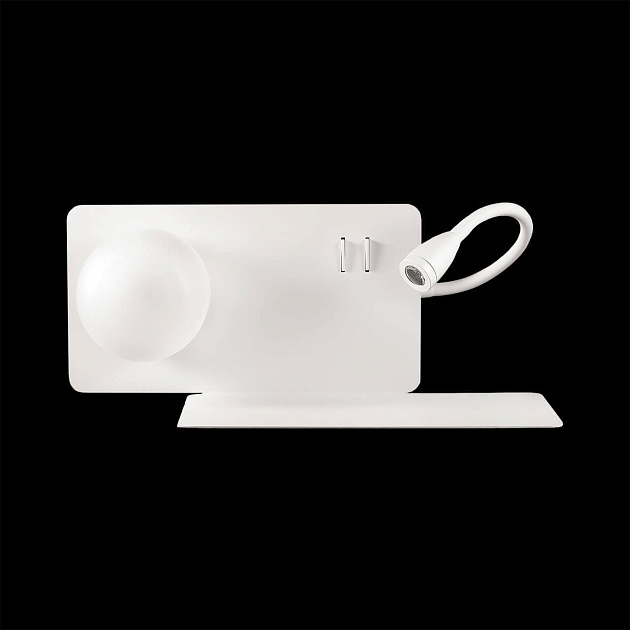 Бра Ideal Lux Book-2 Ap Bianco 174822 изображение 2 Бра Ideal Lux Book-2 Ap Bianco 174822 Фото № 2