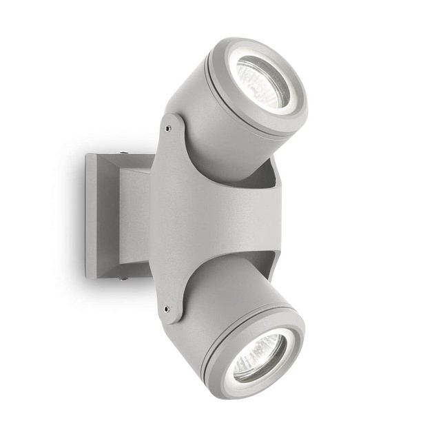 Уличный настенный светильник Ideal Lux Xeno AP2 Grigio 129518 Фото № 