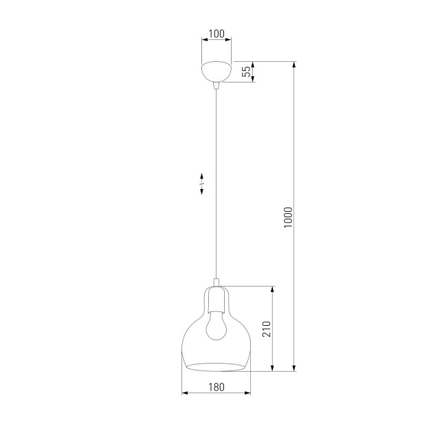 Подвесной светильник TK Lighting 602 Mango 1 изображение 2 Подвесной светильник TK Lighting 602 Mango 1 Фото № 2