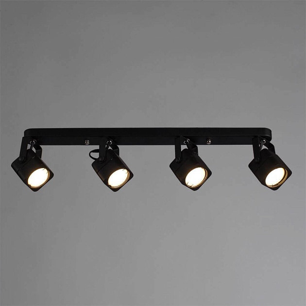 Спот Arte Lamp Lente A1314PL-4BK Фото № 4