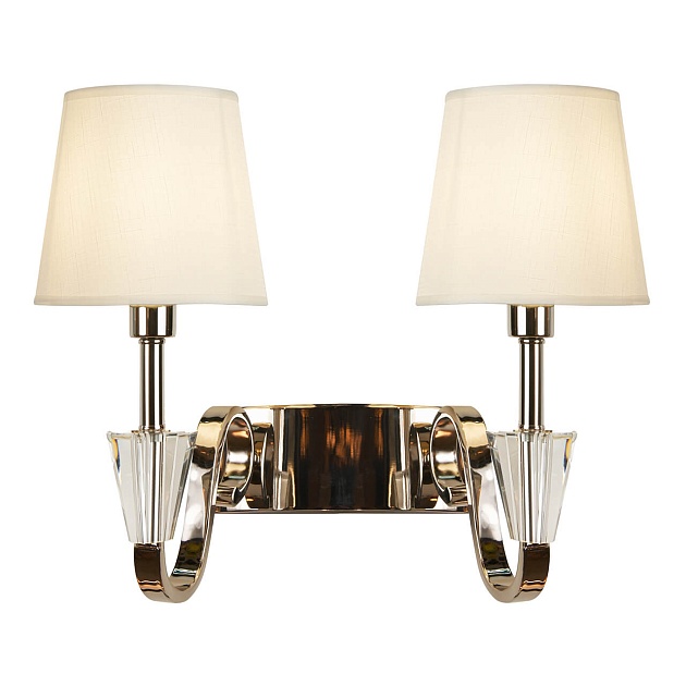 Бра iLamp Alesti W2424-2 Nickel Фото № 