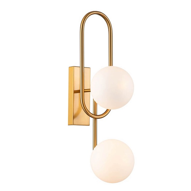 Бра Indigo Opaco 11015/2W Brass V000151 Фото № 