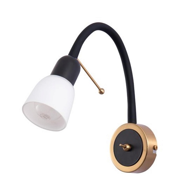 Бра Arte Lamp Lettura A7009AP-1BK Фото № 