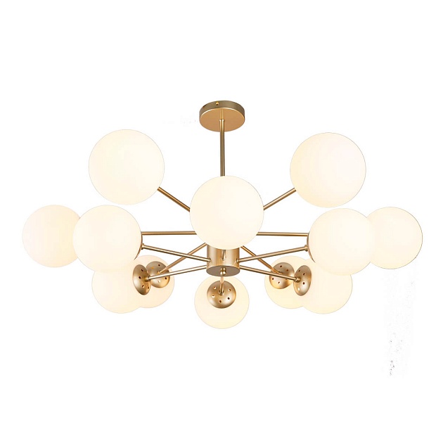 Подвесная люстра Escada ETHEREAL 2110/12P Gold Фото № 