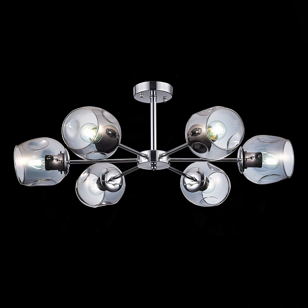 Потолочная люстра Evoluce Pallo SLE155402-06 изображение 3 Потолочная люстра Evoluce Pallo SLE155402-06 Фото № 3