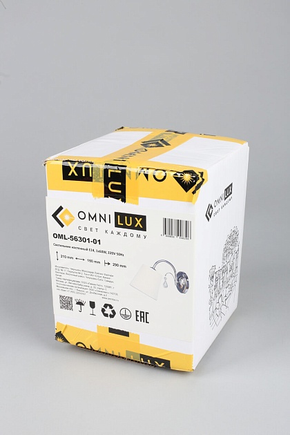 Бра Omnilux Novello OML-56301-01 изображение 5 Бра Omnilux Novello OML-56301-01 Фото № 5