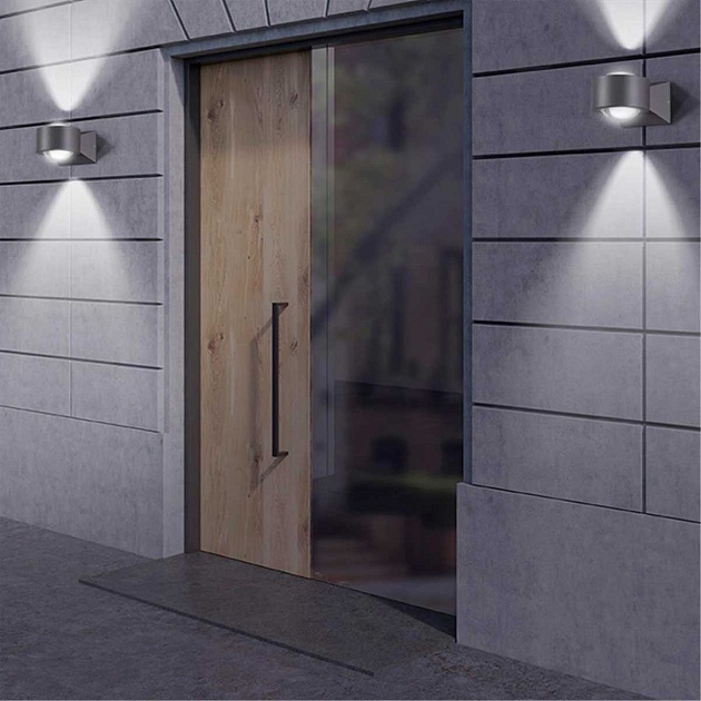 Уличный настенный светодиодный светильник Novotech Street Calle 358154 Фото № 4