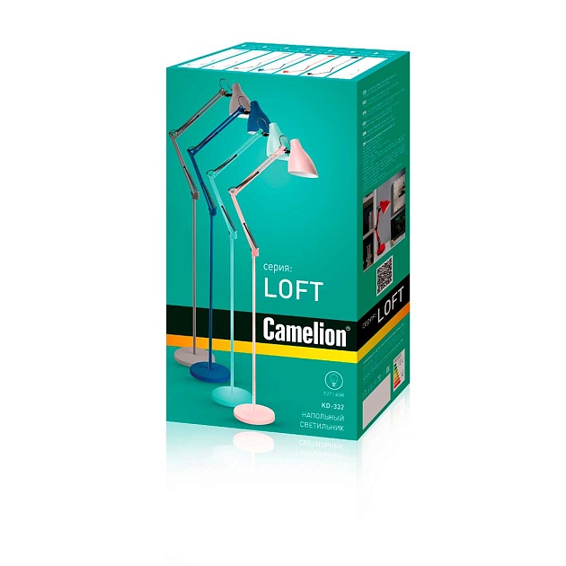 Торшер Camelion KD-332 C14 13882 изображение 2 Торшер Camelion KD-332 C14 13882 Фото № 2