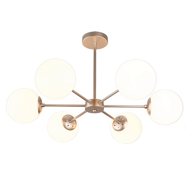 Подвесная люстра Escada ETHEREAL 2110/6P Nickel Фото № 