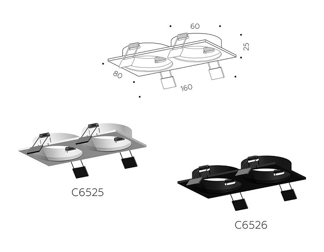 Корпус светильника Ambrella light DIY Spot C6526 Фото № 4