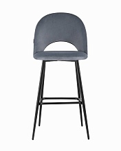 Барный стул Stool Group Меган велюр серый AV 415-H14-08(B) 1
