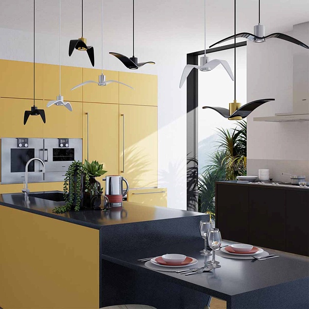 Подвесной светильник Odeon Light Pendant Birds 4901/1C Фото № 4