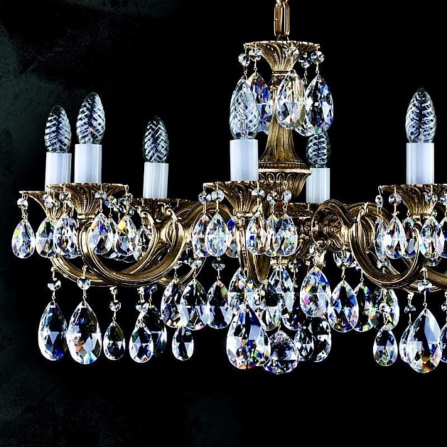 Подвесная люстра Artglass Alice VIII. Polished CE Фото № 2