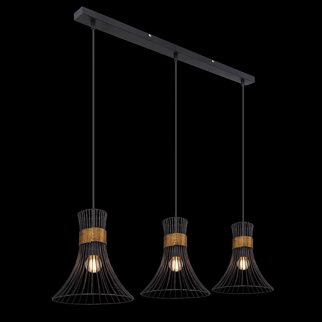 Подвесной светильник Globo Purra 54814-3H Фото № 3