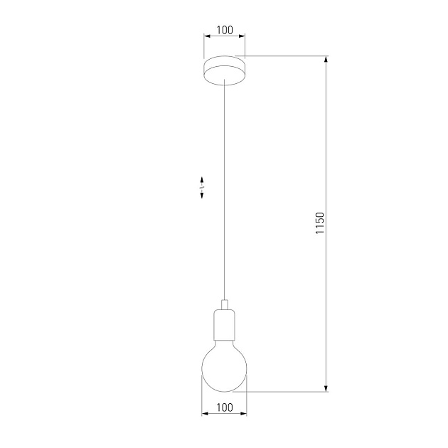 Подвесной светильник TK Lighting 1903 Retro Фото № 2