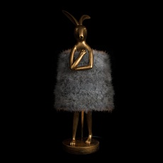 Настольная лампа Loft IT Lapine 10315/B Grey fluff 4