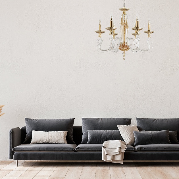 Подвесная люстра Divinare 5123/01 LM-6 Фото № 8