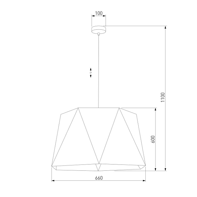 Подвесной светильник TK Lighting 3129 Ivo изображение 2 Подвесной светильник TK Lighting 3129 Ivo Фото № 2