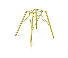Барный стул Sheffilton SHT-ST19/S37 черный/золото 3860379004 2