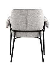 Кресло Stool Group Бесс рогожка светло-серый FDC9469P BEL-40 4