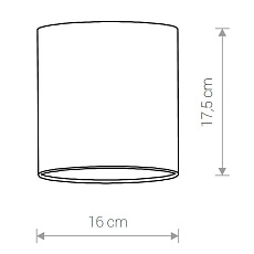 Абажур Nowodvorski Cameleon Barrel Wide S 8513 1