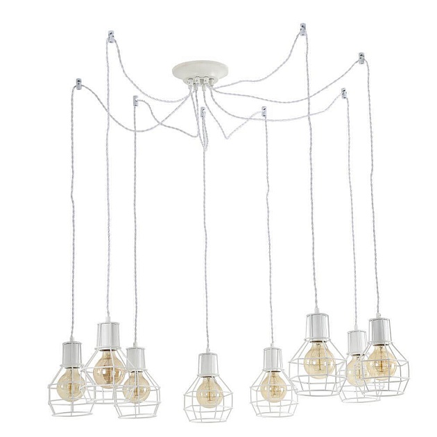 Подвесная люстра Arte Lamp A9182SP-8WH Фото № 5