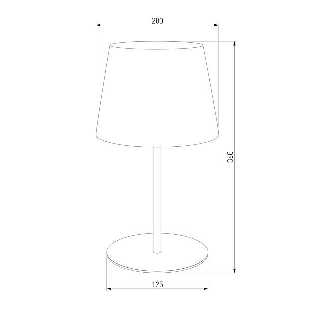 Настольная лампа TK Lighting 2934 Maja изображение 2 Настольная лампа TK Lighting 2934 Maja Фото № 2