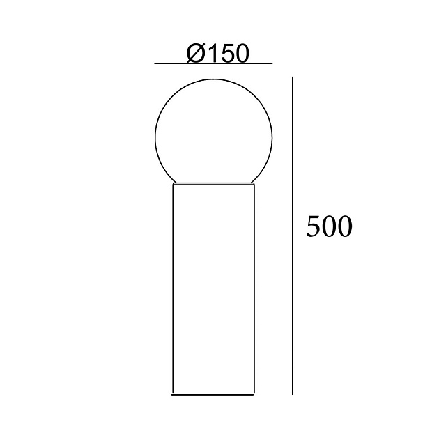 Уличный светильник Escada 30001G/01 Фото № 2