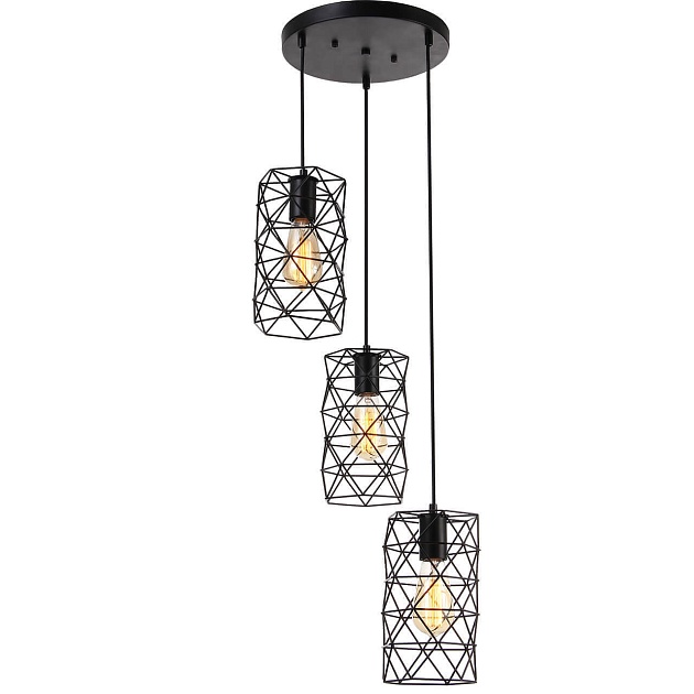Подвесной светильник Toplight Marcia TL1175H-03BK Фото № 