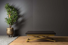 Стол-трансформер Levmar Compact D23/S90 (Венге/золото) 8394751001 2