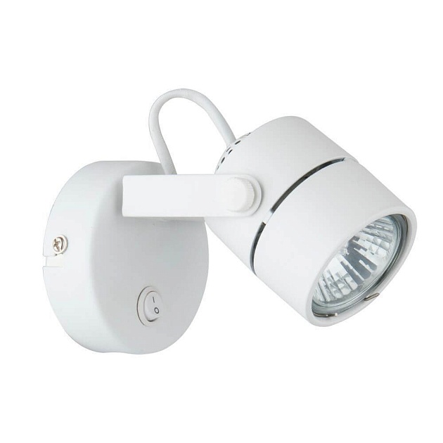 Спот Arte Lamp Lente A1310AP-1WH изображение Спот Arte Lamp Lente A1310AP-1WH Фото №