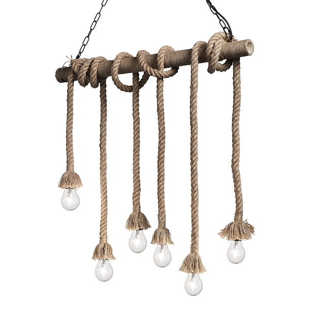 Подвесной светильник Ideal Lux Canapa SP6 134826 Фото № 