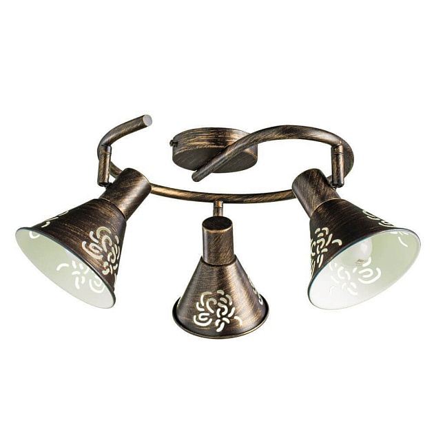 Спот Arte Lamp Cono A5218PL-3BR изображение Спот Arte Lamp Cono A5218PL-3BR Фото №