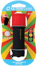 Ручной светодиодный фонарь Ultraflash Active от батареек 98х30 35 лм LED15001-A 10479 3