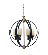 Подвесная люстра Lumina Deco Bergen LDP 1232-6 BK+MD 4