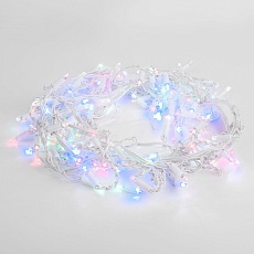 Уличная светодиодная гирлянда Eurosvet Бахрома 230V 100-101 мульти с эффектом мерцания 5