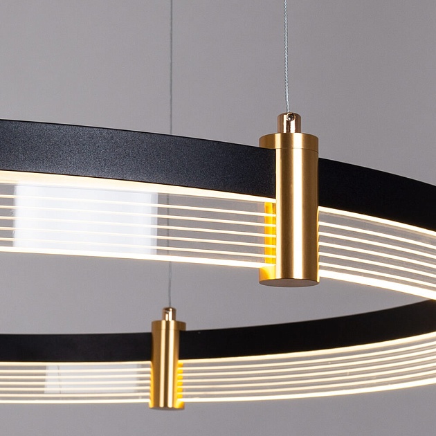 Подвесной светодиодный светильник Arte Lamp Mercury A2183SP-1BK Фото № 3