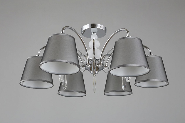 Потолочная люстра Omnilux Recco OML-66707-06 изображение 7 Потолочная люстра Omnilux Recco OML-66707-06 Фото № 7