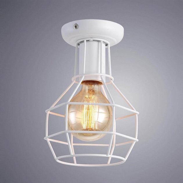 Потолочный светильник Arte Lamp A9182PL-1WH Фото № 3