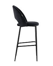 Барный стул Stool Group Меган велюр черный AV 415-H75-08(B) 2