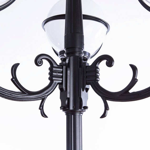 Садово-парковый светильник Arte Lamp Monaco A1497PA-4BK Фото № 3