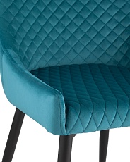 Кухонный стул Stool Group Ститч велюр темно-бирюзовый MC15 KD HLR-59 4