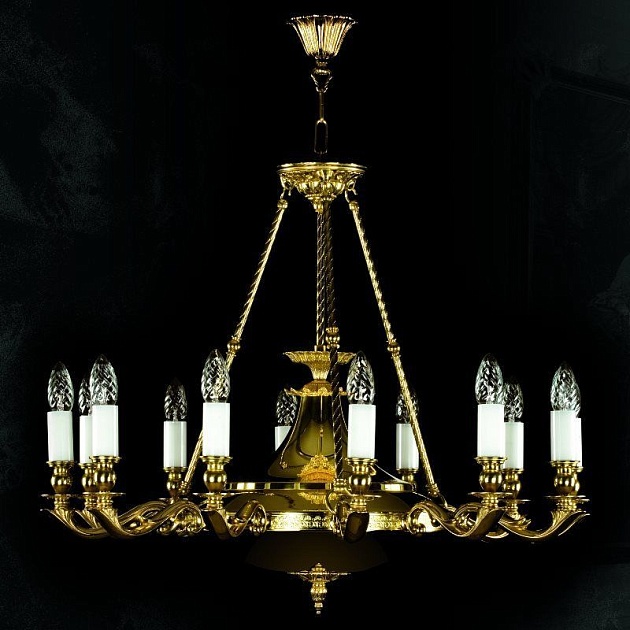 Подвесная люстра Artglass Geraldina Polished Фото № 