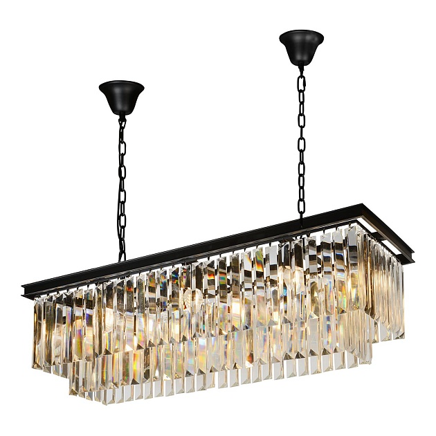 Подвесная люстра iLamp Triumph 6118-1000 BK изображение Подвесная люстра iLamp Triumph 6118-1000 BK Фото №