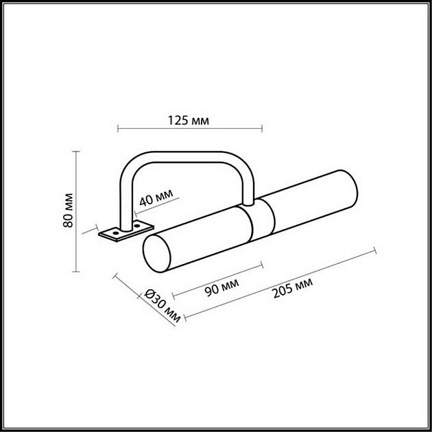 Подсветка для зеркал Odeon Light Drops Izar 2445/2 Фото № 2