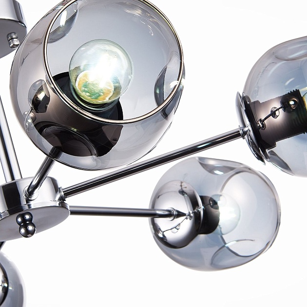 Потолочная люстра Evoluce Pallo SLE155402-06 изображение 2 Потолочная люстра Evoluce Pallo SLE155402-06 Фото № 2