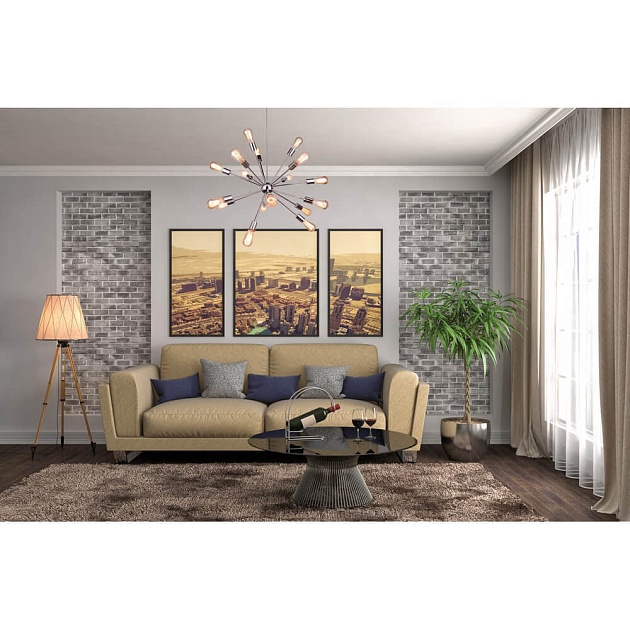 Подвесная люстра Divinare 5011/02 SP-18 Фото № 5