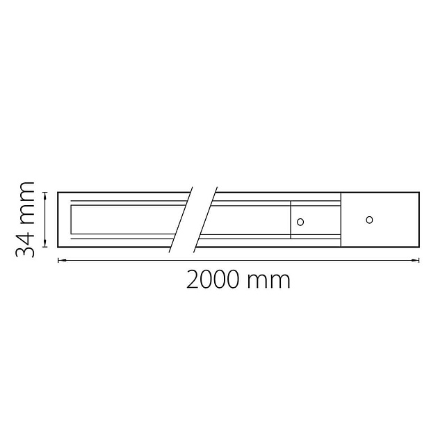 Шинопровод однофазный Lightstar Barra 502025 Фото № 2
